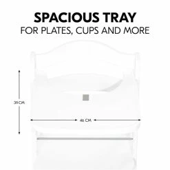 Hauck Alpha Wooden Tray Esstablet -Kinderwagen 4007923550540.pt05.alpha wooden tray white