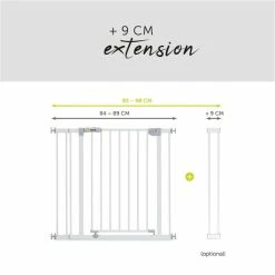 Hauck Open N Stop + 9cm Extension Schutzgittererweiterung -Kinderwagen 4007923597224.pt02.open n stop 9cm extension white white