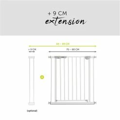 Hauck Autoclose N Stop Schutzgitter 63 Hauck Autoclose N Stop Schutzgitter -Kinderwagen 4007923597255.pt11.autoclose n stop white