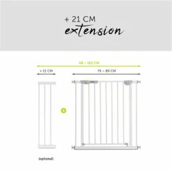 Hauck Autoclose N Stop Schutzgitter 72 Hauck Autoclose N Stop Schutzgitter -Kinderwagen 4007923597255.pt11.autoclose n stop white 1