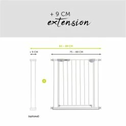 Hauck Autoclose N Stop Schutzgitter 71 Hauck Autoclose N Stop Schutzgitter -Kinderwagen 4007923597255.pt12.autoclose n stop white 1