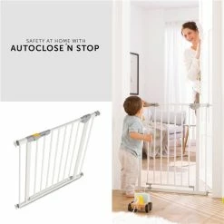 Hauck Autoclose N Stop Schutzgitter 82 Hauck Autoclose N Stop Schutzgitter -Kinderwagen 4007923597255.pt13.autoclose n stop white 1