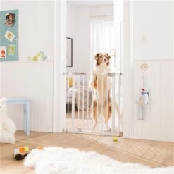 Hauck Autoclose N Stop Schutzgitter 95 Hauck Autoclose N Stop Schutzgitter -Kinderwagen 4007923597255.pt18.autoclose n stop white 1