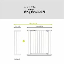 Hauck Autoclose N Stop 2 Schutzgitter -Kinderwagen 4007923597347.pt11.autoclose n stop 2 white 1