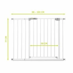 Hauck Stop N Safe 2 + 21cm Ext. Schutzgittererweiterung -Kinderwagen 4007923597378.pt02.stop n safe 2 incl. 21cm extension white
