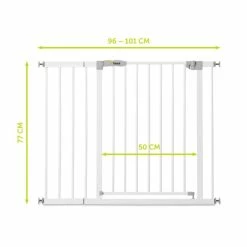 Hauck Stop N Safe 2 + 21cm Ext. Schutzgittererweiterung -Kinderwagen 4007923597378.pt02.stop n safe 2 incl. 21cm extension white 1