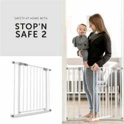 Hauck Stop N Safe 2 + 21cm Ext. Schutzgittererweiterung -Kinderwagen 4007923597378.pt06.stop n safe 2 incl. 21cm extension white