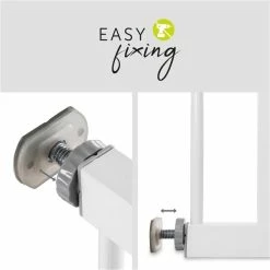 Hauck Stop N Safe 2 + 21cm Ext. Schutzgittererweiterung -Kinderwagen 4007923597378.pt08.stop n safe 2 incl. 21cm extension white 1