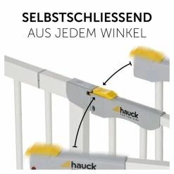 Hauck Clear Step Autoclose Schutzgitter 12 Hauck Clear Step Autoclose Schutzgitter -Kinderwagen 4007923597439.pt03.clear step autoclose white