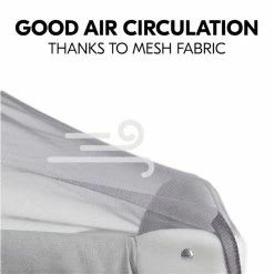 Hauck Travel Bed Canopy Sonnen- & Insektenschutz -Kinderwagen 4007923599204.pt05.travel bed canopy grey