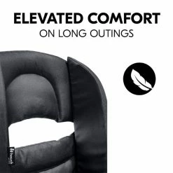 Hauck Bike Trailer Comfort Seat Sitzverkleinerer -Kinderwagen 4007923618677.pt03.bike trailer comfort seat black