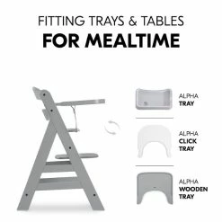 Hauck Alpha+B Hochstuhl -Kinderwagen 4007923661178.pt09.alpha grey