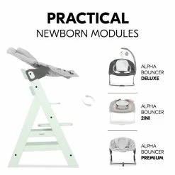 Hauck Alpha+ Hochstuhl -Kinderwagen 4007923661420.pt08.alpha mint