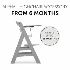 Hauck Alpha Click Tray Esstablett -Kinderwagen 4007923661598.pt04.alpha click tray grey