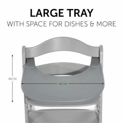 Hauck Alpha Click Tray Esstablett -Kinderwagen 4007923661598.pt05.alpha click tray grey