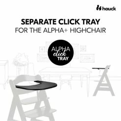 Hauck Alpha Click Tray Esstablett -Kinderwagen 4007923661642.pt01.alpha click tray black