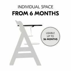 Hauck Alpha Click Tray Esstablett -Kinderwagen 4007923661642.pt04.alpha click tray black