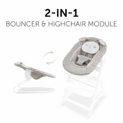 Hauck Alpha Bouncer 2in1 Babywippe Powder Bunny -Kinderwagen 4007923661826.pt02.alpha bouncer 2 in 1 powder bunny beige bloom
