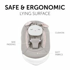 Hauck Alpha Bouncer 2in1 Babywippe Powder Bunny -Kinderwagen 4007923661826.pt05.alpha bouncer 2 in 1 powder bunny beige bloom