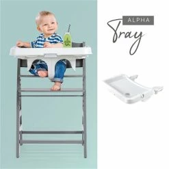 Hauck Alpha Tray Esstablett -Kinderwagen 4007923661871.pt06.alpha tray white