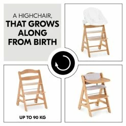 Hauck Beta+B Hochstuhl -Kinderwagen 4007923663110.pt06.beta natural