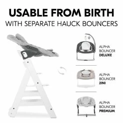 Hauck Beta+B Hochstuhl -Kinderwagen 4007923663264.pt09.beta white