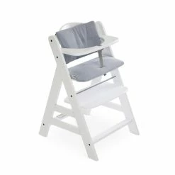 Hauck Highchair Pad Deluxe Sitzauflage -Kinderwagen 4007923667590.pt03.highchair pad deluxe stretch grey