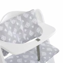 Hauck Highchair Pad Deluxe Sitzkissen Teddy -Kinderwagen 4007923667620.pt01.highchair pad deluxe teddy grey