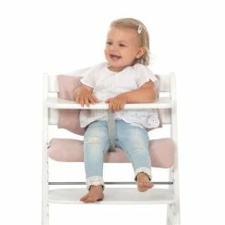 Hauck Highchair Pad Deluxe Sitzkissen -Kinderwagen 4007923667668.pt03.highchair pad deluxe stretch rose