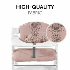 Hauck Highchair Pad Select Sitzkissen Minnie Mouse -Kinderwagen 4007923667743.pt03.highchair pad select minnie mouse rose