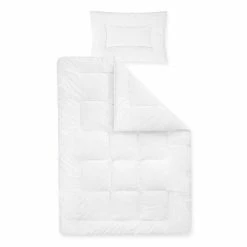 Zöllner Basic Steppbett-Set 100x135 & 40x60 Cm Gute Wärmehaltung