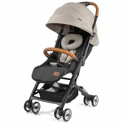 Gesslein Smiloo Cuby Camel Meliert Gestell Schwarz, Ledergriff Cognac