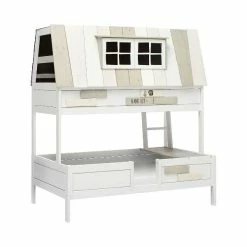 LIFETIME Abenteuerbett My Hangout 140x200 Cm Weiß - Inkl. Deluxe-Lattenrost