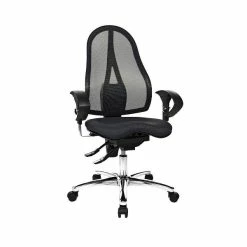 Topstar Sitness 15 Bürostuhl Schwarz Inkl. Armlehen - Schnell Lieferbar