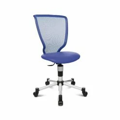 Topstar Titan Junior Kinderdrehstuhl - Blau Schnell Lieferbar