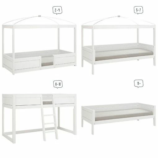 LIFETIME 4 In 1 Bett Für Himmel 49611 Leicht Umzuwandeln | 2 Farben Wählbar -Kinderwagen 4bedsin1 1