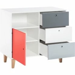 VOX Concept Baby Babyzimmer 70x140 Red White/grey/graphite -Kinderwagen 5010841 4 2