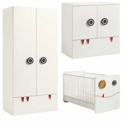 Hülsta Now! Minimo Kinderzimmer 2-türig Schneeweiß Inkl. Wickelkommode Zum Aktionspreis