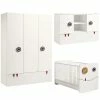 Hülsta Now! Minimo Kinderzimmer 3türig Schneeweiß Inkl. Breiter Kommode Zum Top-Preis