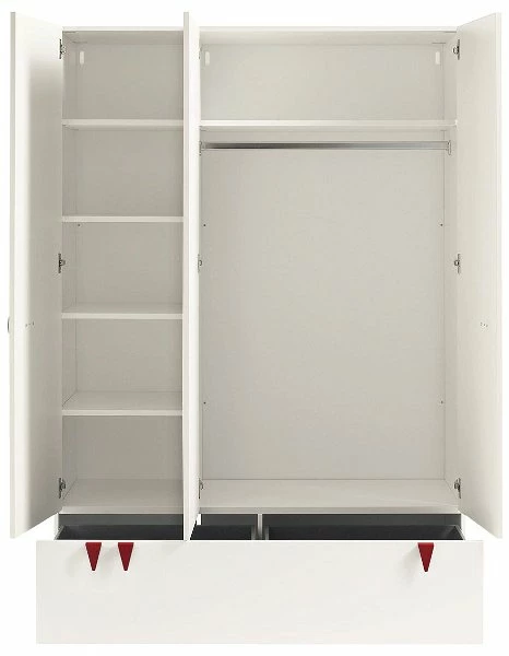 Hülsta Now! Minimo Kinderzimmer 3türig Schneeweiß Inkl. Wickelkommode & Wickelauflage 7 Hülsta Now! Minimo Kinderzimmer 3türig Schneeweiß Inkl. Wickelkommode & Wickelauflage – Bild 7