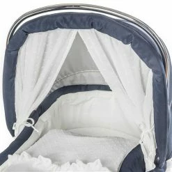HESBA Condor Coupe Kinderwagen Außen 283 Innen 185 Teilleder Räder Weiß 30 Cm, Ledergriff Weiß 9 HESBA Condor Coupe Kinderwagen Außen 283 Innen 185 Teilleder Räder Weiß 30 Cm, Ledergriff Weiß -Kinderwagen 5500 detail curtain 1 2019