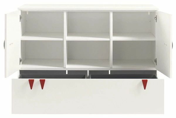 Hülsta Now! Minimo Kinderzimmer 3türig Schneeweiß Inkl. Breiter Kommode Zum Top-Preis 5 Hülsta Now! Minimo Kinderzimmer 3türig Schneeweiß Inkl. Breiter Kommode Zum Top-Preis – Bild 5