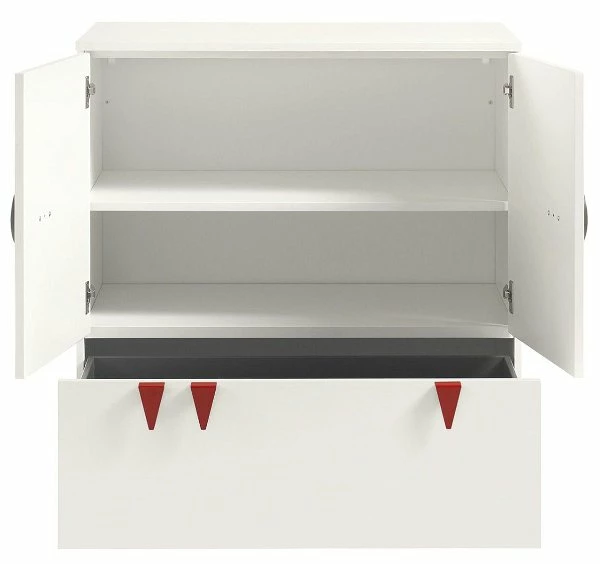 Hülsta Now! Minimo Kinderzimmer 3türig Schneeweiß Inkl. Wickelkommode & Wickelauflage 5 Hülsta Now! Minimo Kinderzimmer 3türig Schneeweiß Inkl. Wickelkommode & Wickelauflage – Bild 5