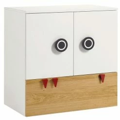 Hülsta Now! Minimo Kinderzimmer 3türig Weiß/natur Inkl. Wickelkommode & Wickelauflage -Kinderwagen 55906 huelsta now minimo 161275f4 6