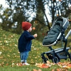 Joolz Kinderwagen Joolz Thermo Fußsack Dunkelgrün Mit Nachhaltiger Sorona®-Füllung -Kinderwagen 560060 joolz pufferfootmuff green 02