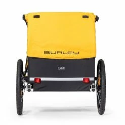 Burley Bee Fahrradanhänger Gelb 1-Sitzer -Kinderwagen 6 2019 bee rear 1
