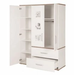Roba Pia Kinderzimmer Mit Breiter Wickelkommode 3-türiger Schrank -Kinderwagen 60962 01 kleiderschrank 3trg 300sgr 2