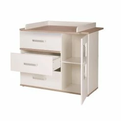 Roba Pia Kinderzimmer Sparset Mit Breiter Kommode -Kinderwagen 60973 01 wickelkommode 300 gr