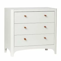 Leander Classic Kinderzimmer Sparset Weiß Mit Babybett, Kommode Und Wickelaufsatz -Kinderwagen 640000 03 leander classic dresser white 6 1