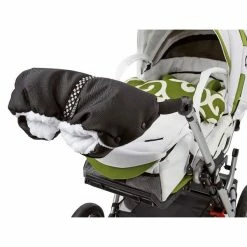 Gesslein Muff-Handwärmer Schwarz Für Kinderwagen Universal Einsetzbar -Kinderwagen 66510 muff handwaermer schw gr